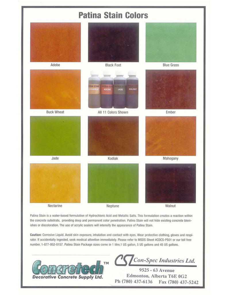 Butterfield Select Grade Oxide Colour Chart_0013_CCT Patina Stain ...