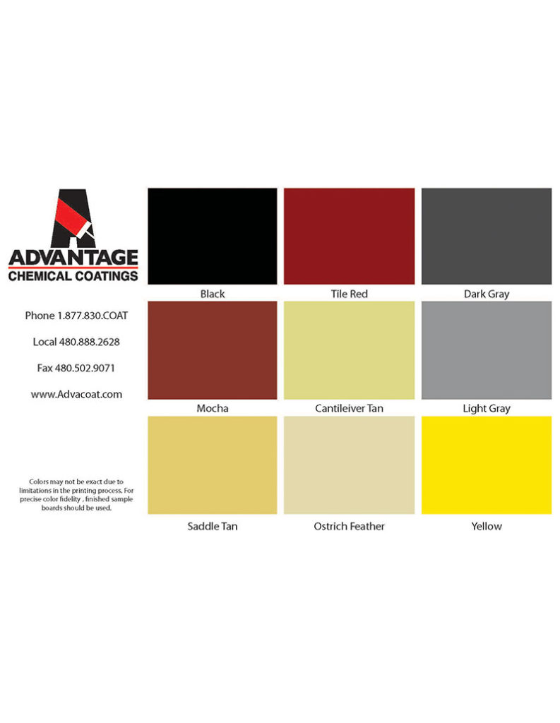 Colour Charts ConSpec Industries